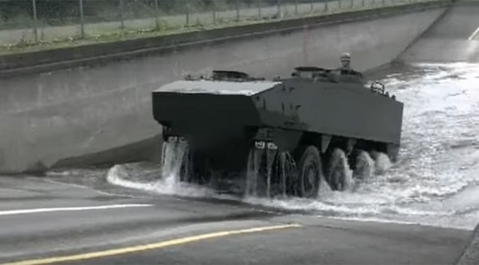 Japan shows off new armored personnel carrier prototype Japan shows off new armored personnel carrier prototype